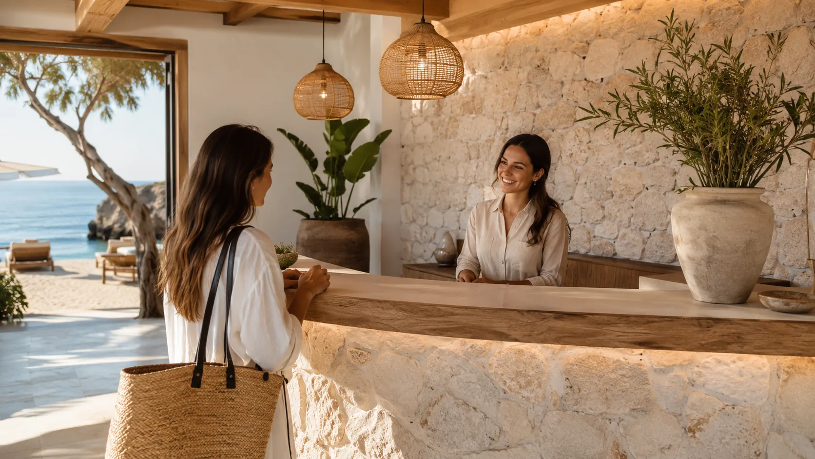 Comunicazioni clienti per stabilimento balneare